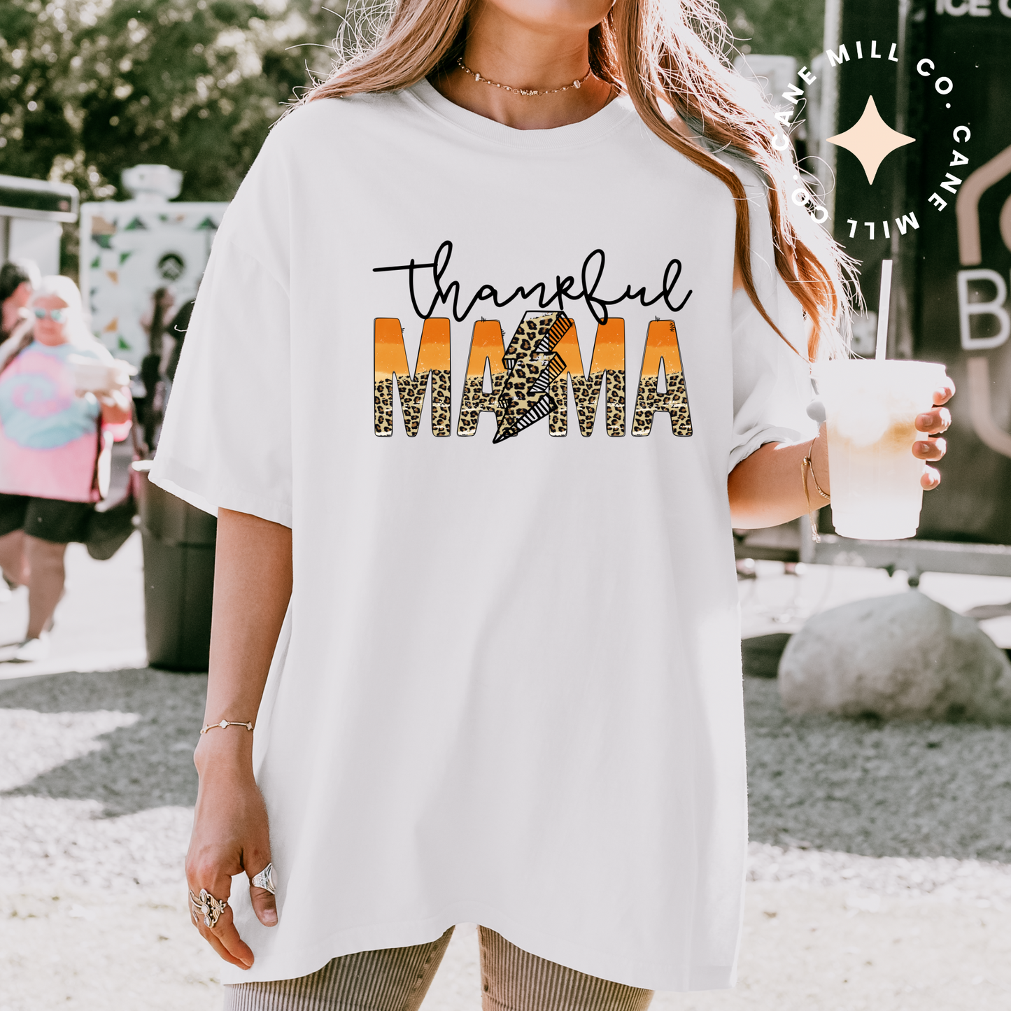 Thankful Mama- Adult Tee (Matching Mama & Mini Set)