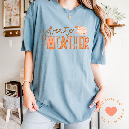 Sweater Weather- Adult Tee